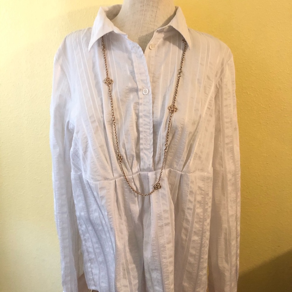 Michael Kors Button Down Long-sleeved Top
